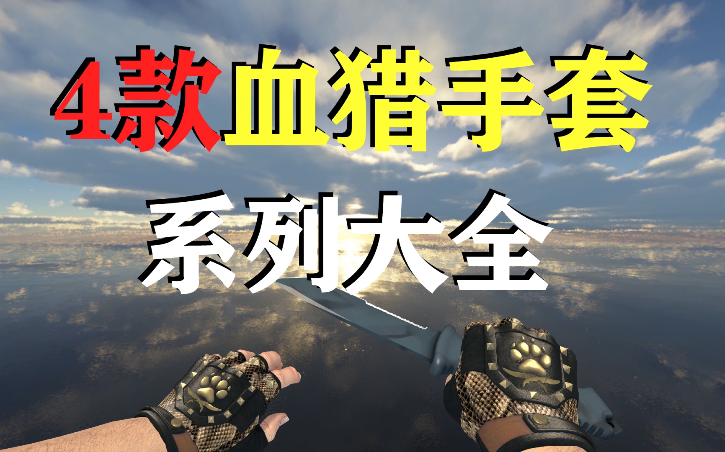 【CSGO饰品/血猎手套】4款血猎手套系列大全哔哩哔哩bilibili