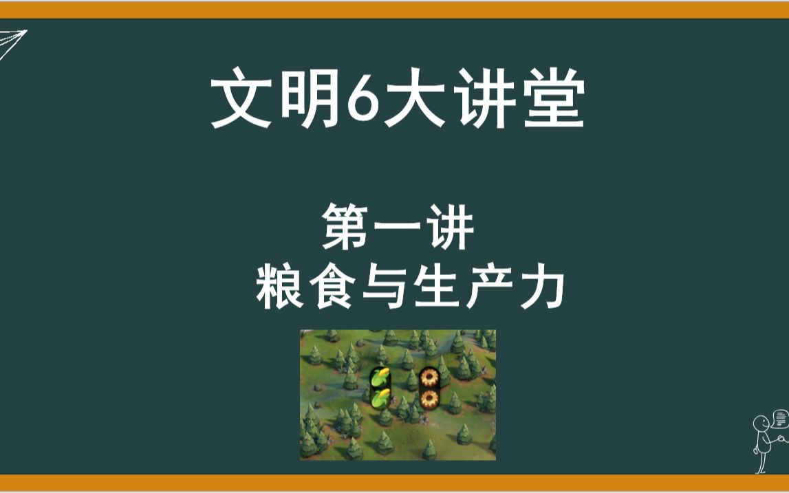 【文明6】新手大讲堂第一讲 粮食与生产力哔哩哔哩bilibili文明6攻略