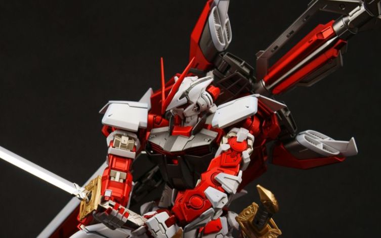 rg版 1:144 异端高达红色机 pv-gundaminfo-150911_高清_哔哩哔哩 (゜