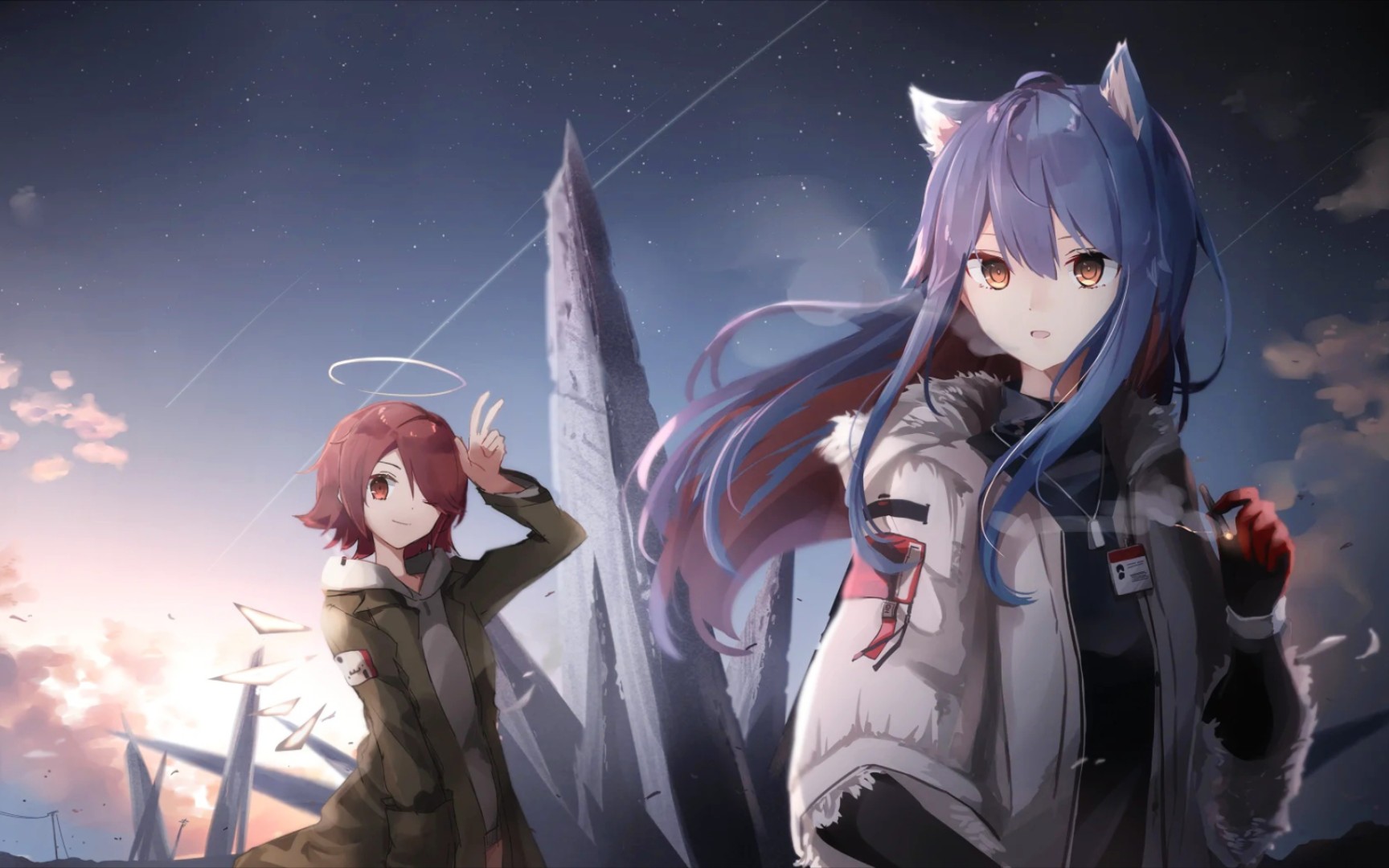 "能天使,掩护我"(明日方舟)