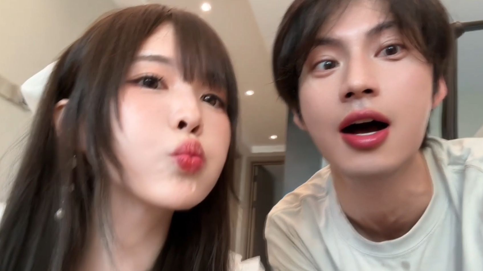 小两口不知天地为何物了