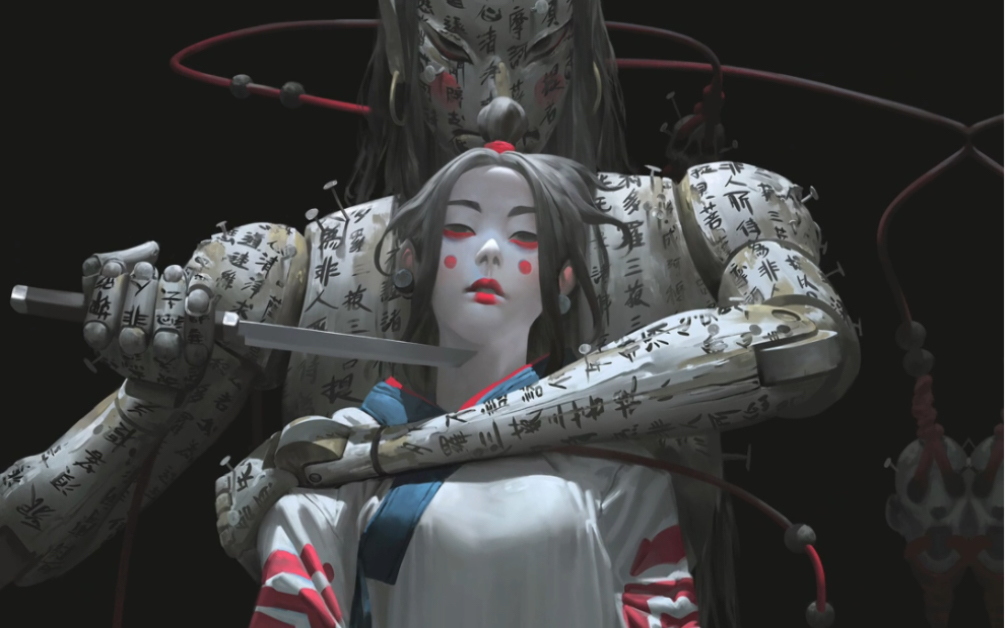 马来西亚鬼才插画师zeenchin开课啦