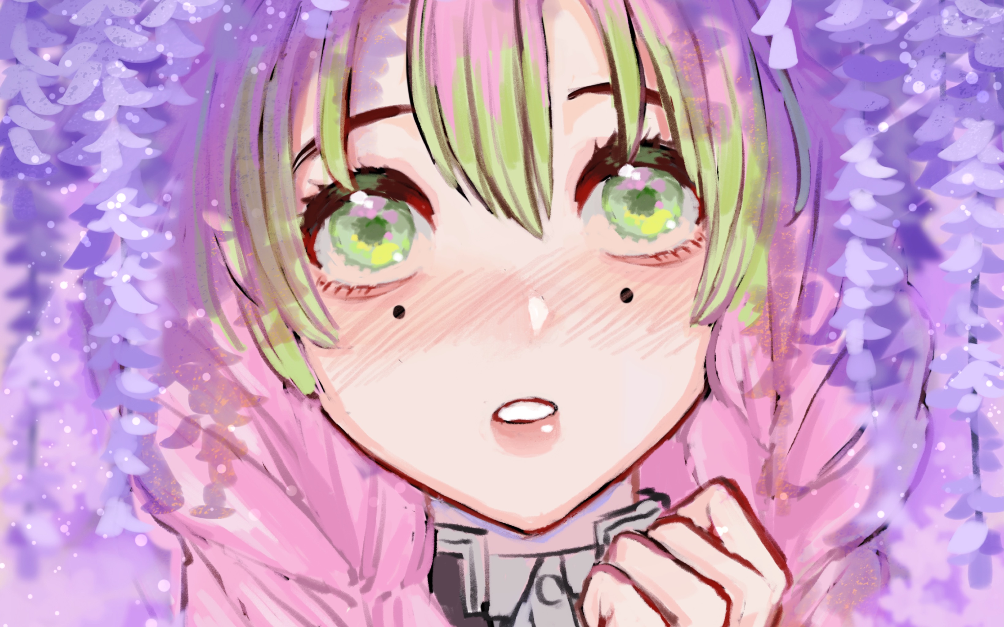 【procreate 】鬼灭之刃 恋柱_哔哩哔哩 (゜-゜)つロ 干杯~-bilibili