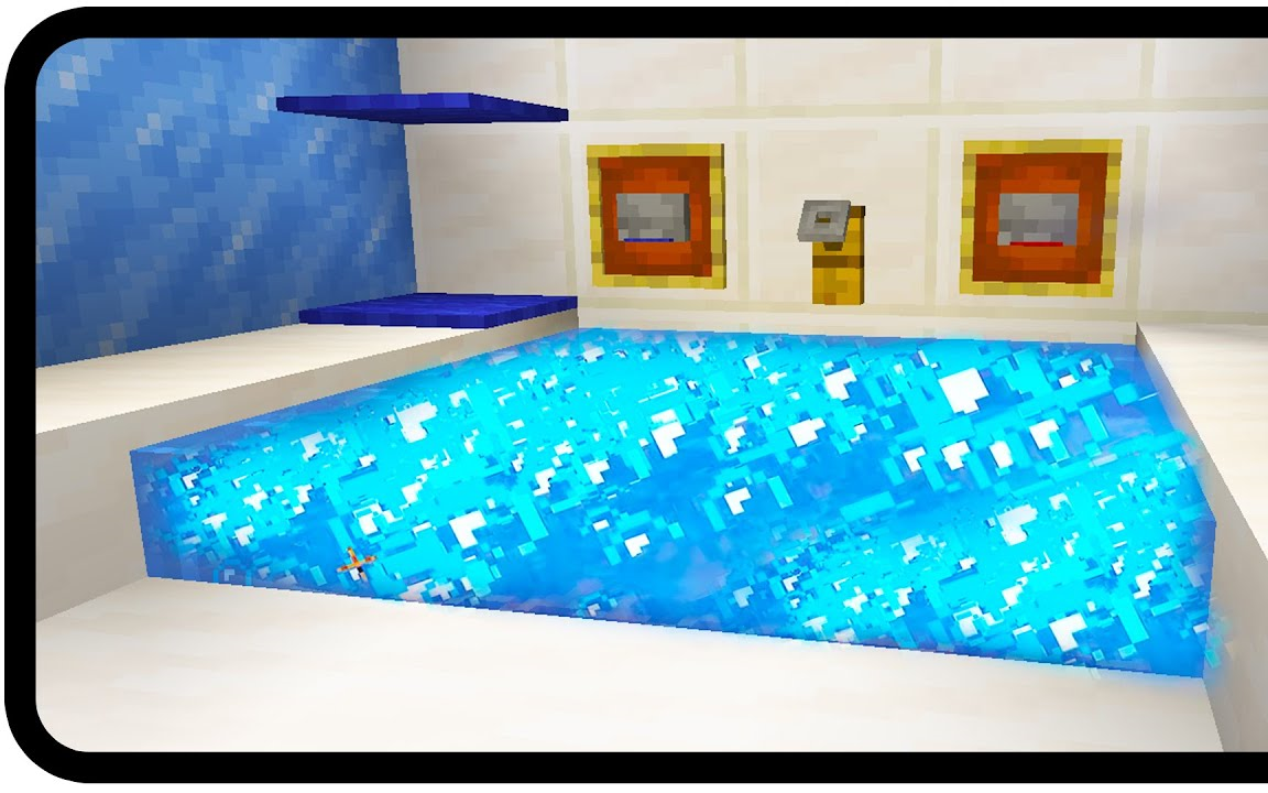 【我的世界】制作带有气泡的浴缸_哔哩哔哩_bilibili