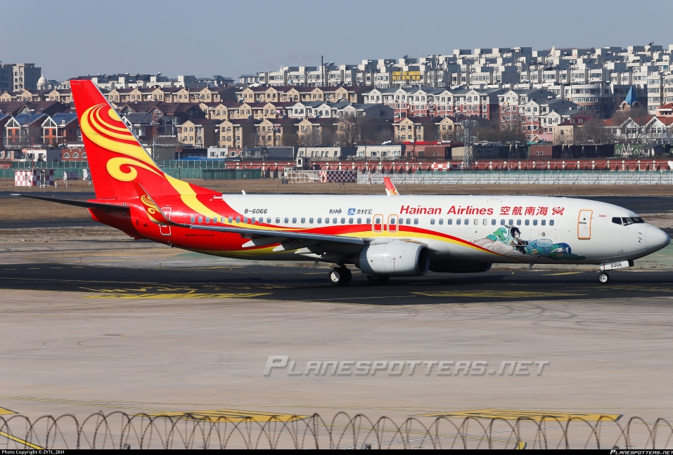 一架飞机的故事,中国第二架二次元主题飞机——B6066 波音73784P(WL)哔哩哔哩bilibili