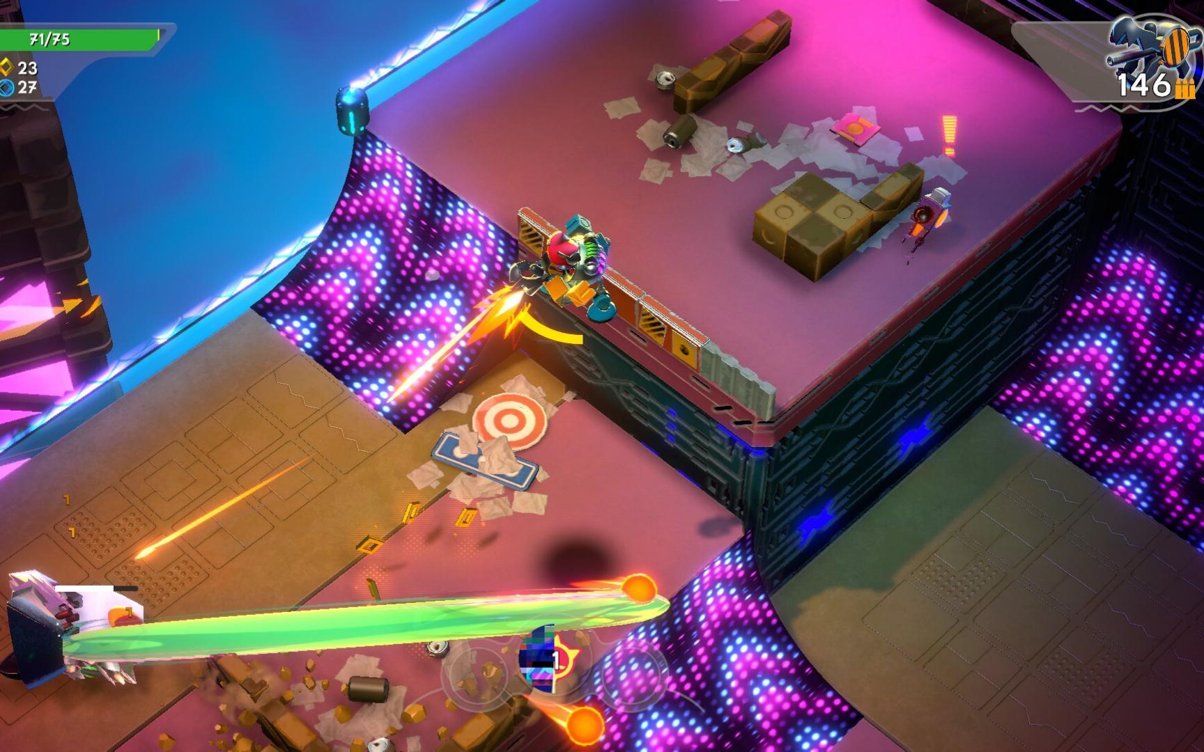 rogue动作风格街机游戏 进 击 的 机 甲 球