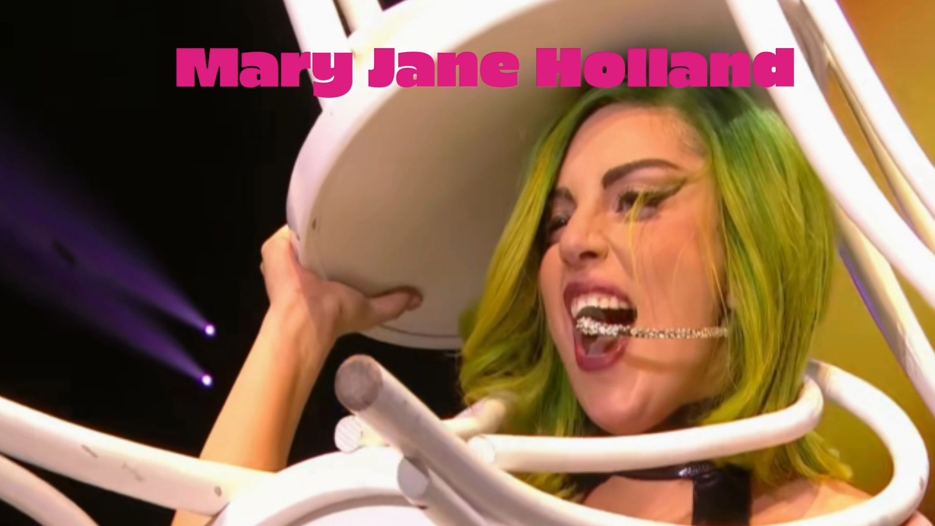 Lady Gaga-Mary Jane Holland（巡演和声伴奏）
