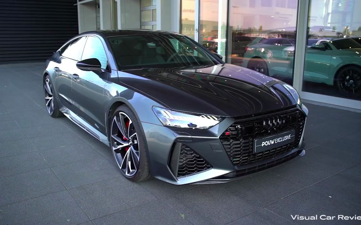 2021款奥迪rs7,600匹马力动力和美学的结合_哔哩哔哩_bilibili