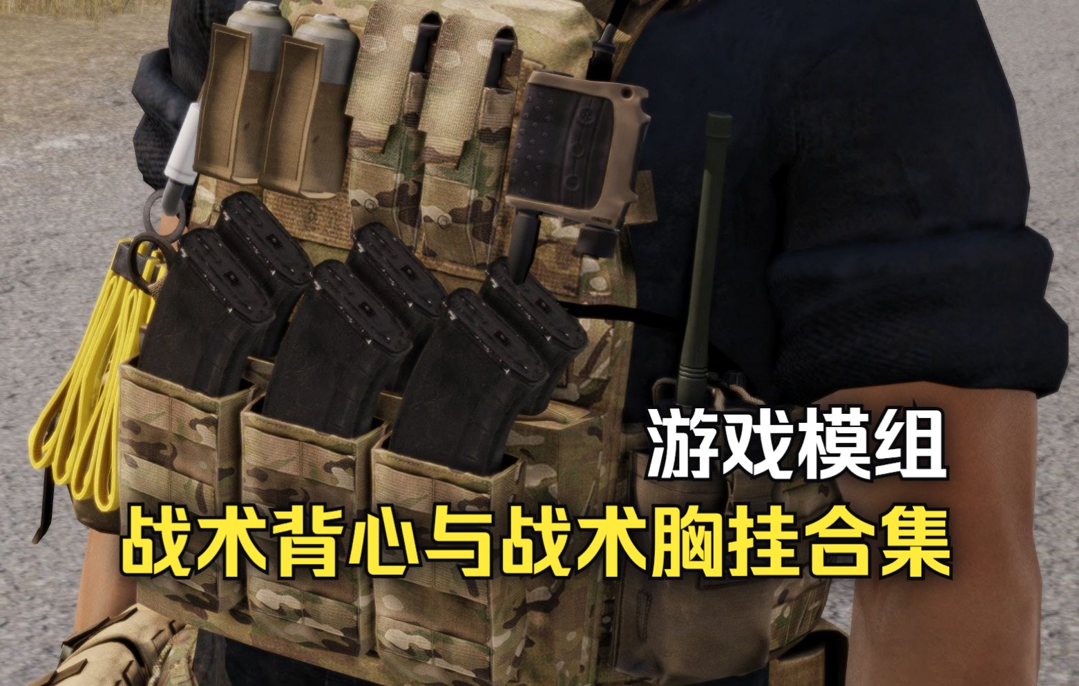 [图]《武装突袭3》游戏模组，战术背心与战术胸挂合集《Arma 3》【MOD】