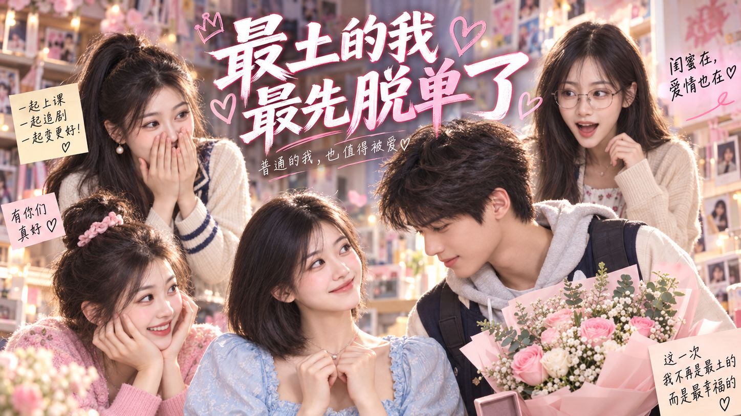 那些说不出口的少女心事，宿舍里“最土”的我恋爱了