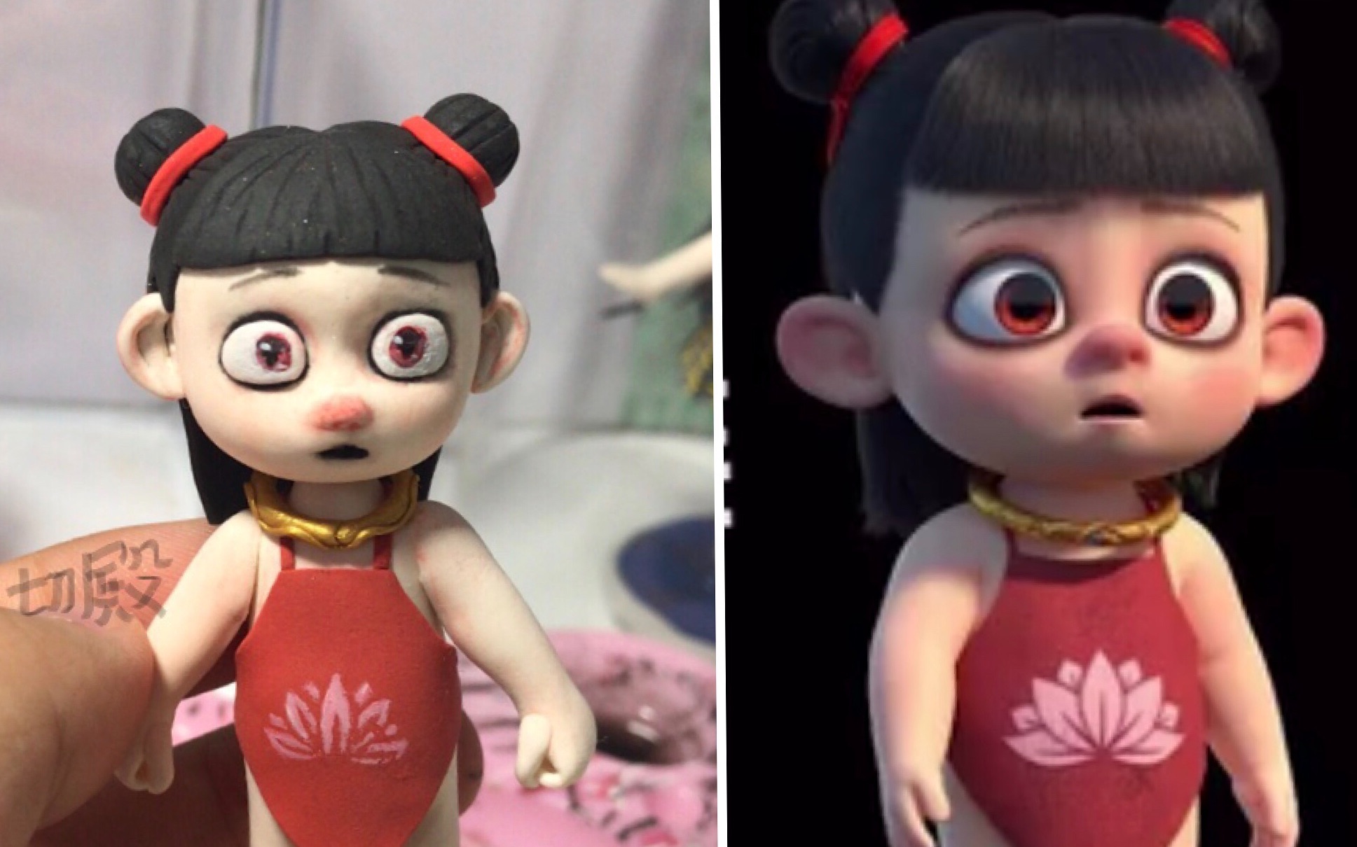 【超轻粘土】【哪吒】【教程】哪吒之魔童降世 小哪吒