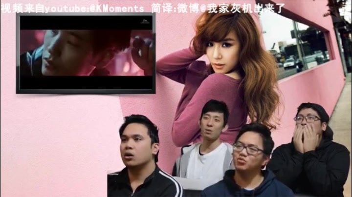 [图]中字丨【黄美英Tiffany】160609 Heartbreak Hotel [ YouTube MV Reaction丨KMoments ]