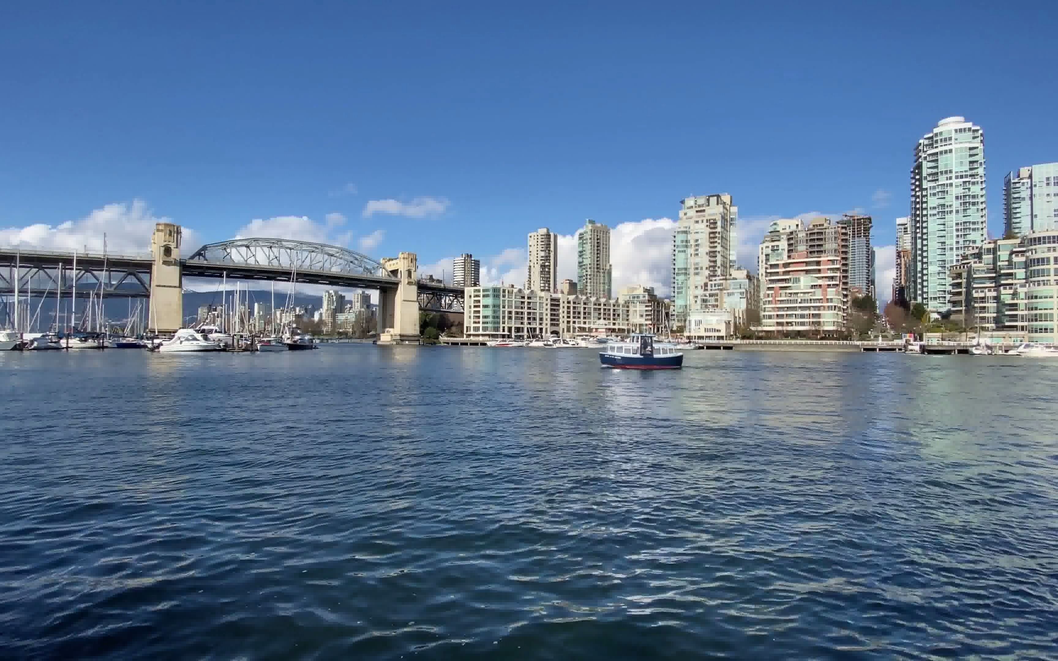 温哥华秋冬城市街景合集 - 史丹利公园 english bay 白石海边