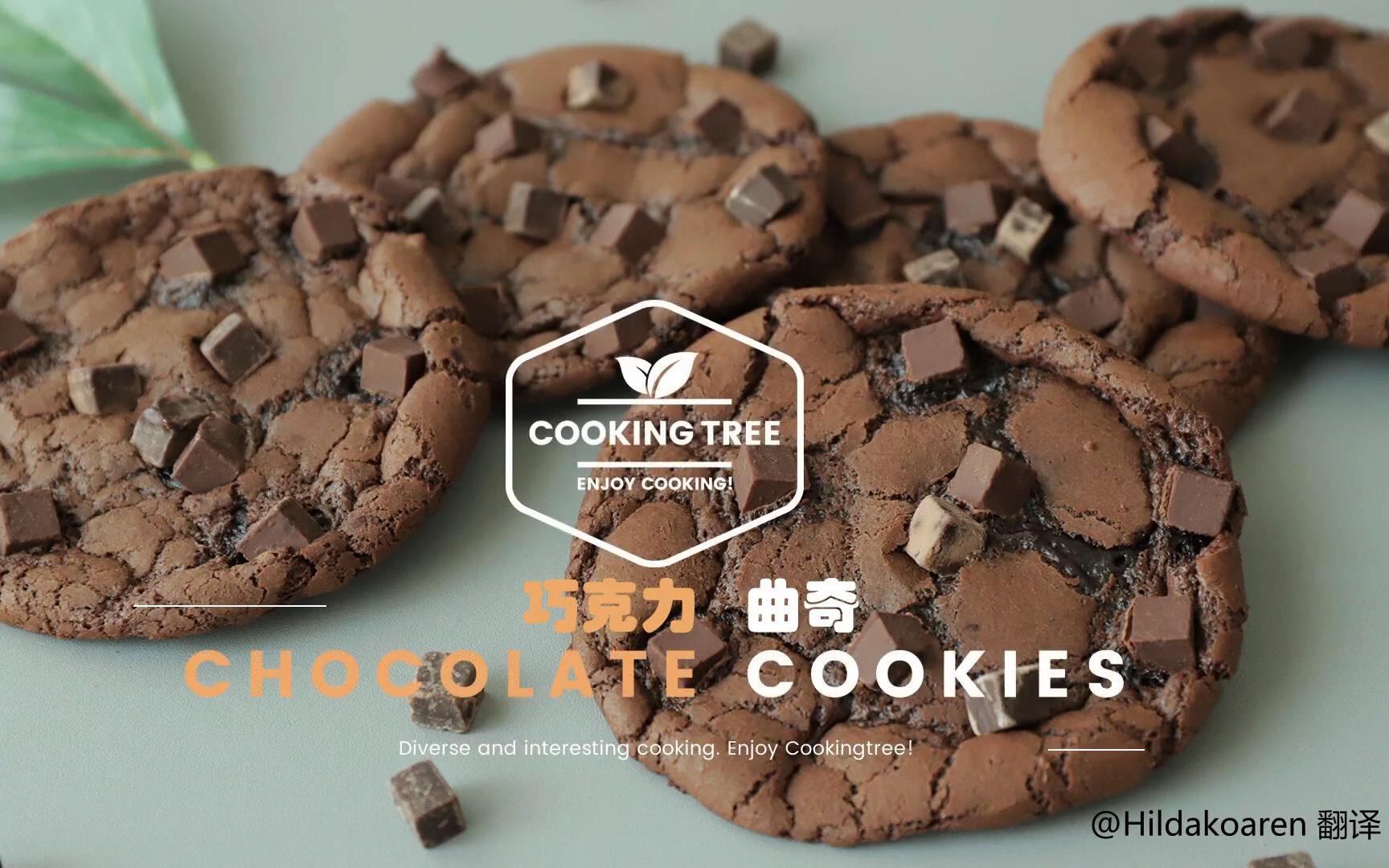 【中字】巧克力曲奇 Chocolate Cookies哔哩哔哩bilibili