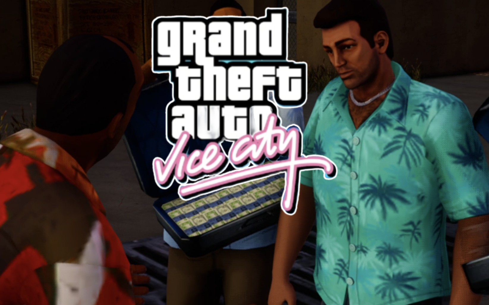 英语老师让我们假期练口语,于是我拿出了gta罪恶都市