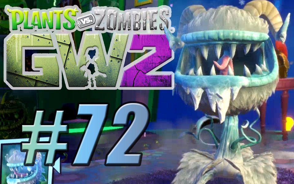 thdna植物大战僵尸花园战争2ep72雪怪大嘴花冰冻一切