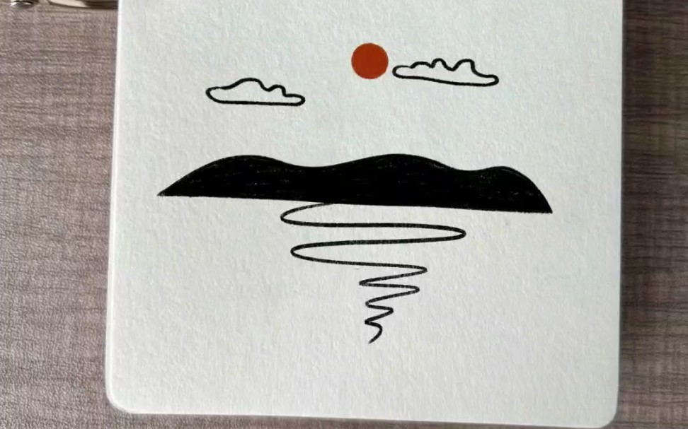 简笔画的第三天,不要忘记好好生活