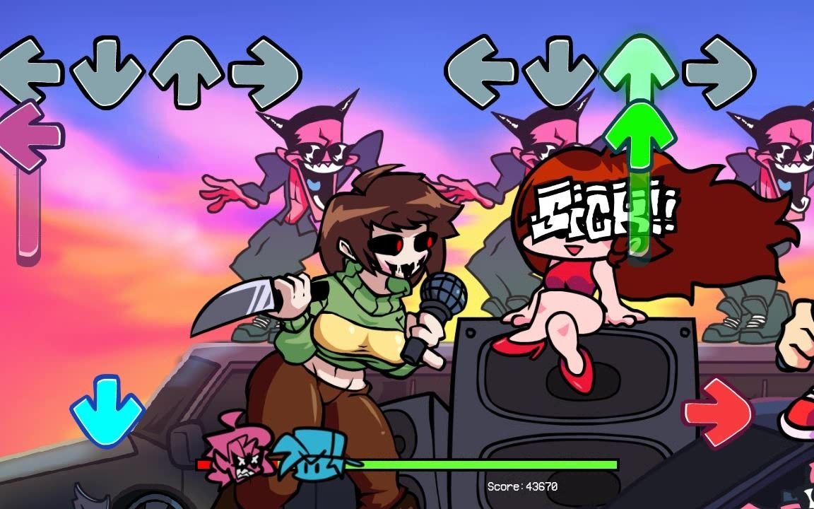 fnf模组vs chara优质换皮【带链接】