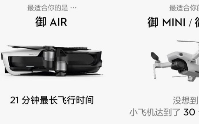 大疆御mini测评 御air和御mini对比测评 大疆御mini是否值得入手哔哩哔哩bilibili