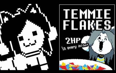 temmie flakes breakfast cereal