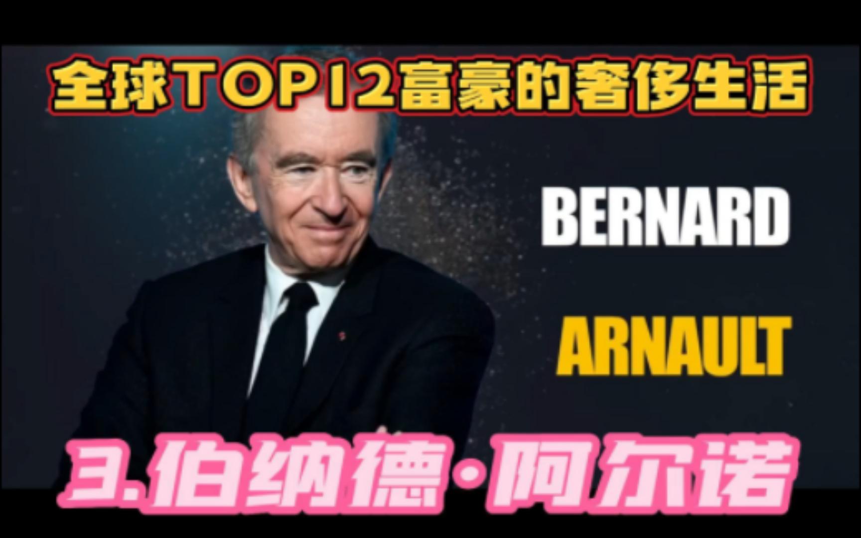 全球TOP12富豪的奢侈生活|第3位伯纳德ⷮŠ阿尔诺|哔哩哔哩bilibili