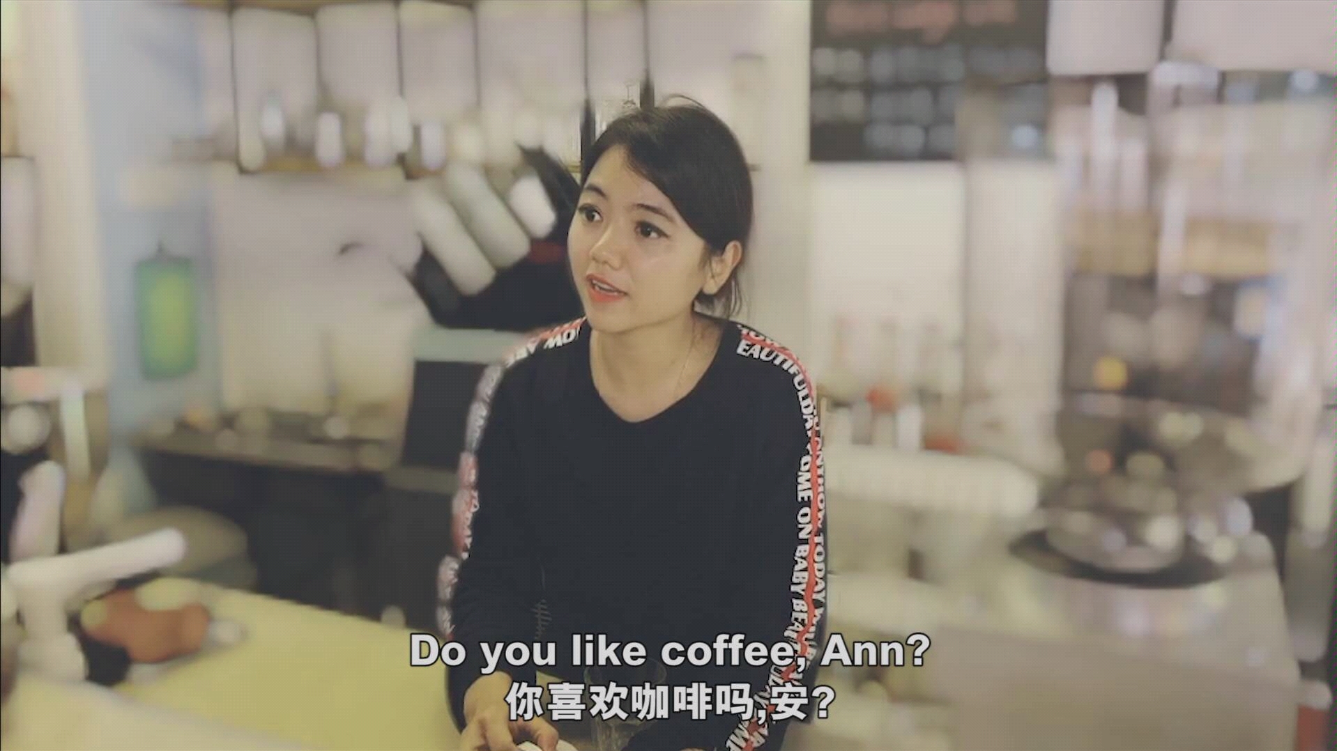 [图]Lily教新概念英语一 教材47-48 A cup of coffee 咖啡加牛奶还是糖？