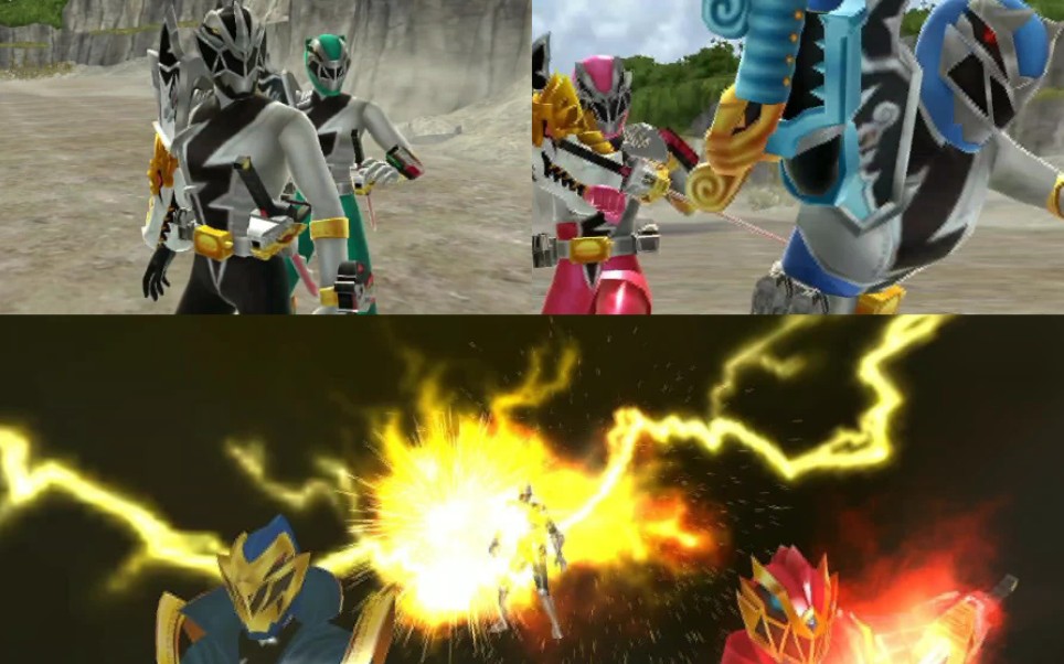 超级战队传奇战争 骑士龙战队 纪念卡池第二弹 必杀技合集