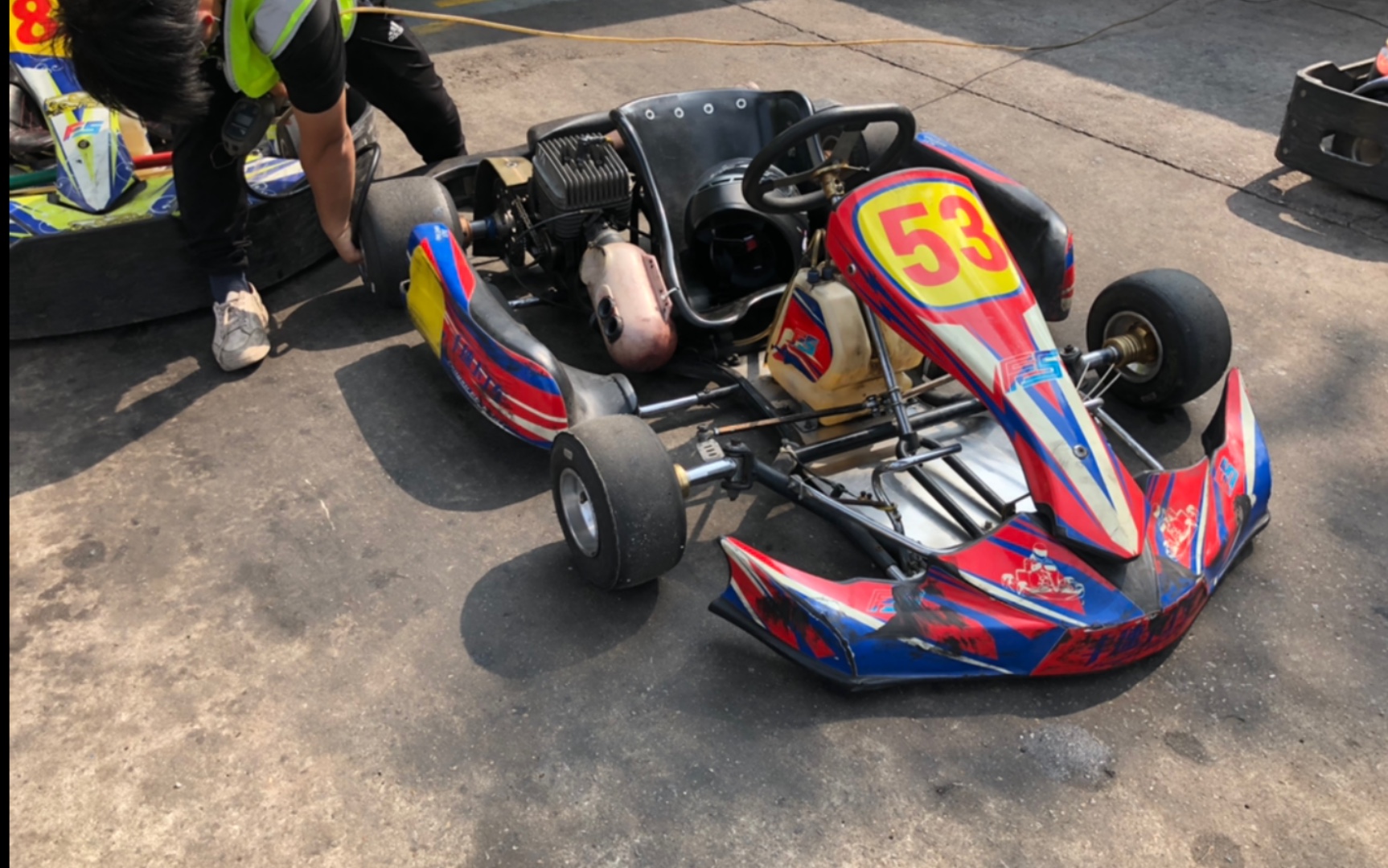 【卡丁车】广州速跑卡丁车二冲kt100的一节(38.08最快)