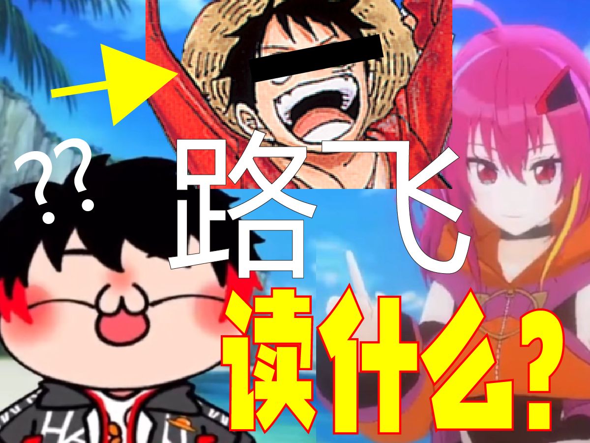 【熟肉】日V 询问了《海贼王》角色的中文名字!!哔哩哔哩bilibili