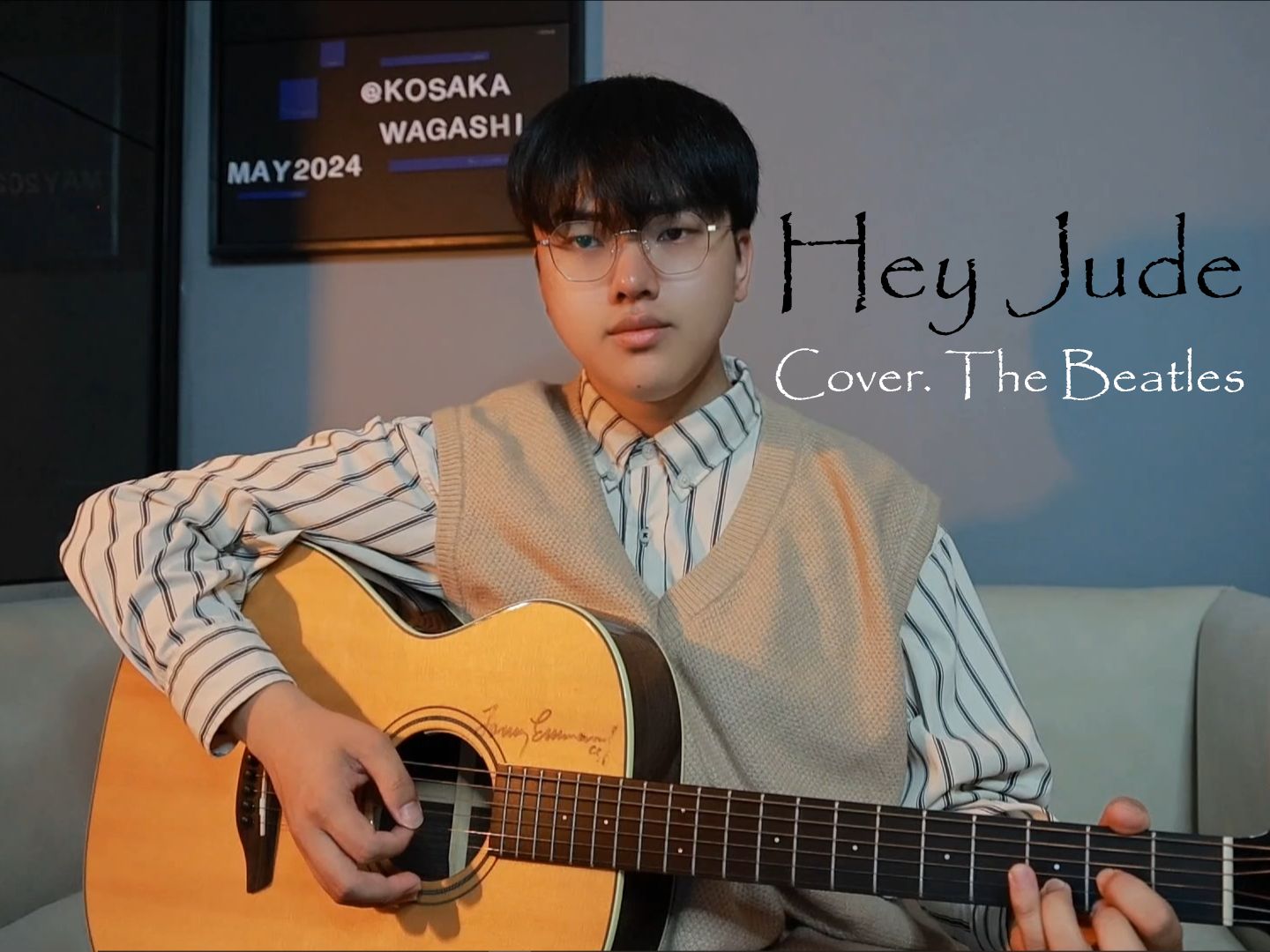 【吉他弹唱】hey jude - the beatles(cover)