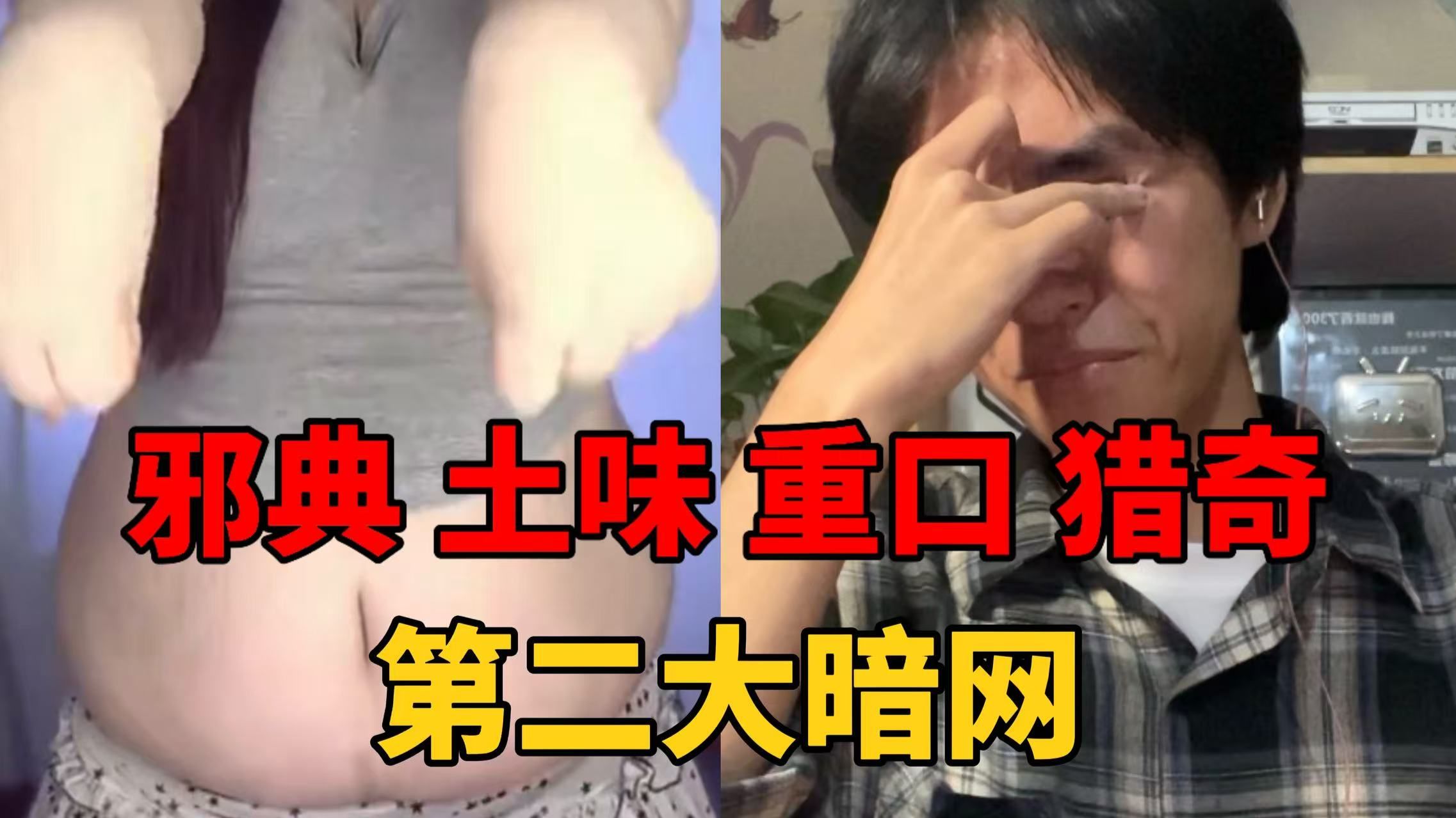 毁三观！邪典！猎奇！中国第二大暗网平台！
