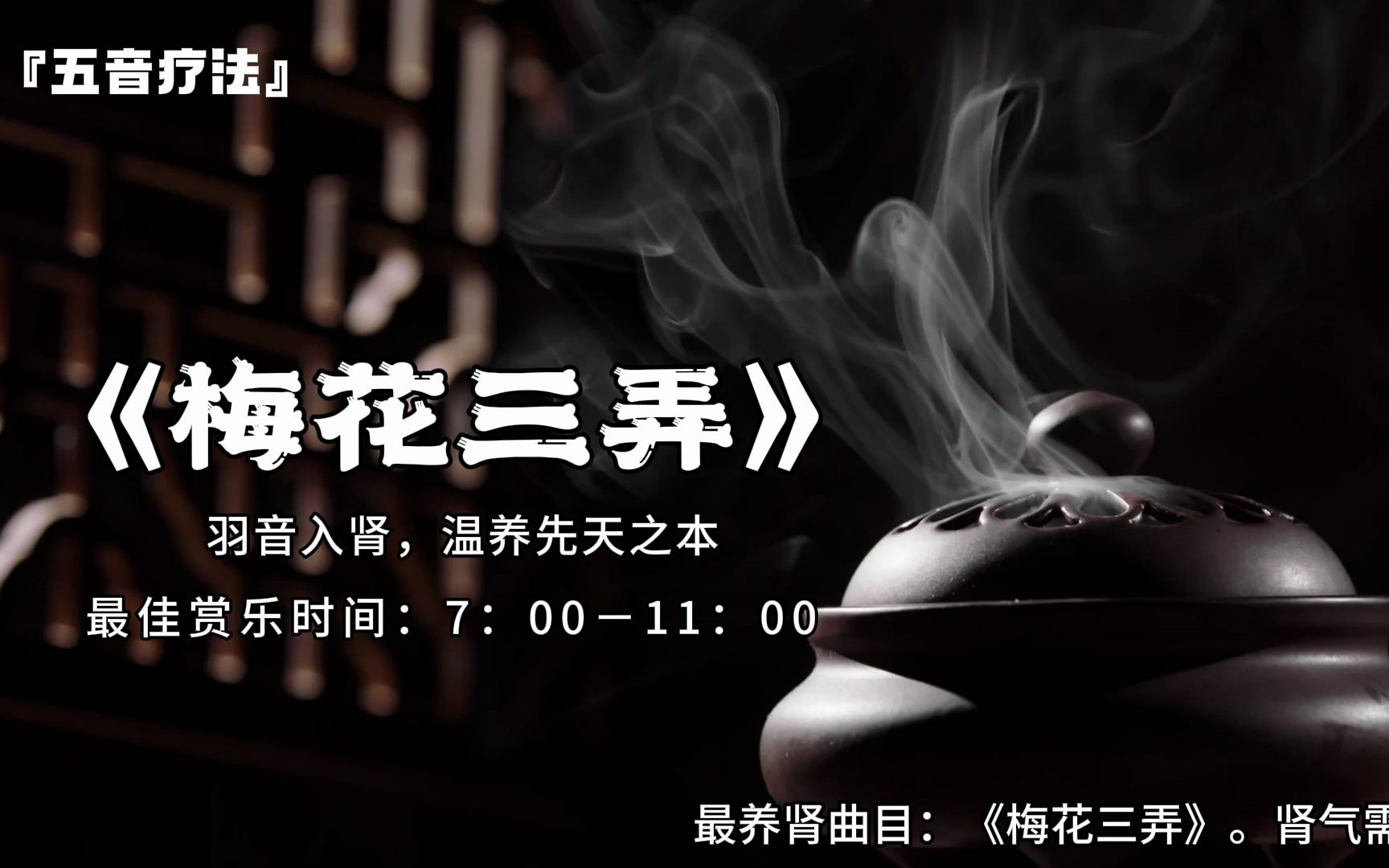 【五音疗法】——梅花三弄