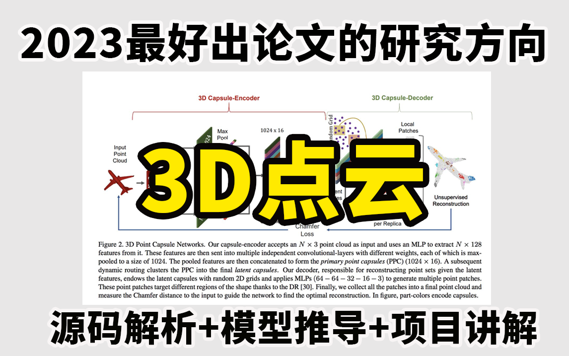 【强到离谱】深度学习3D点云,最新最热门【mmdetection3D框架】详解!内含:点云补全、点云配准、pointnet算法与论文等多个知识讲解,我不信你看完...