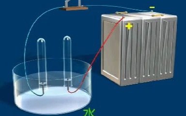 通电分解水的简易装置