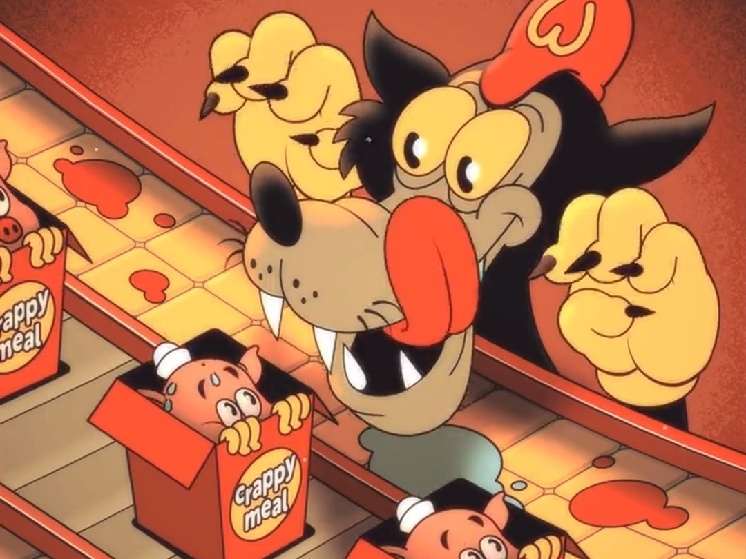 复古怪诞 恶魔制造丨橡皮管动画风格丨08tonybabel