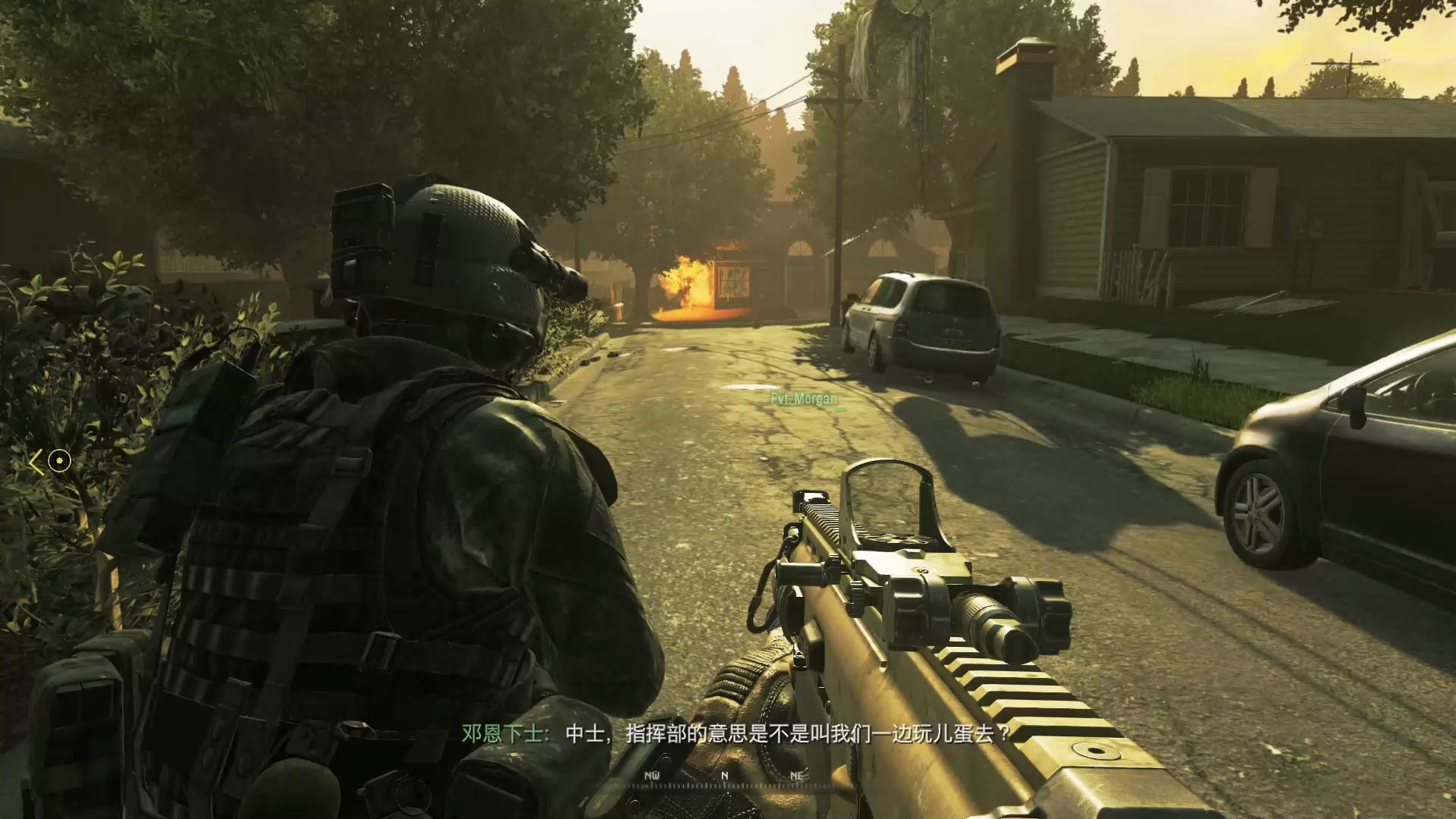 使命召唤6重制版06我们是狼獾流程向普通难度