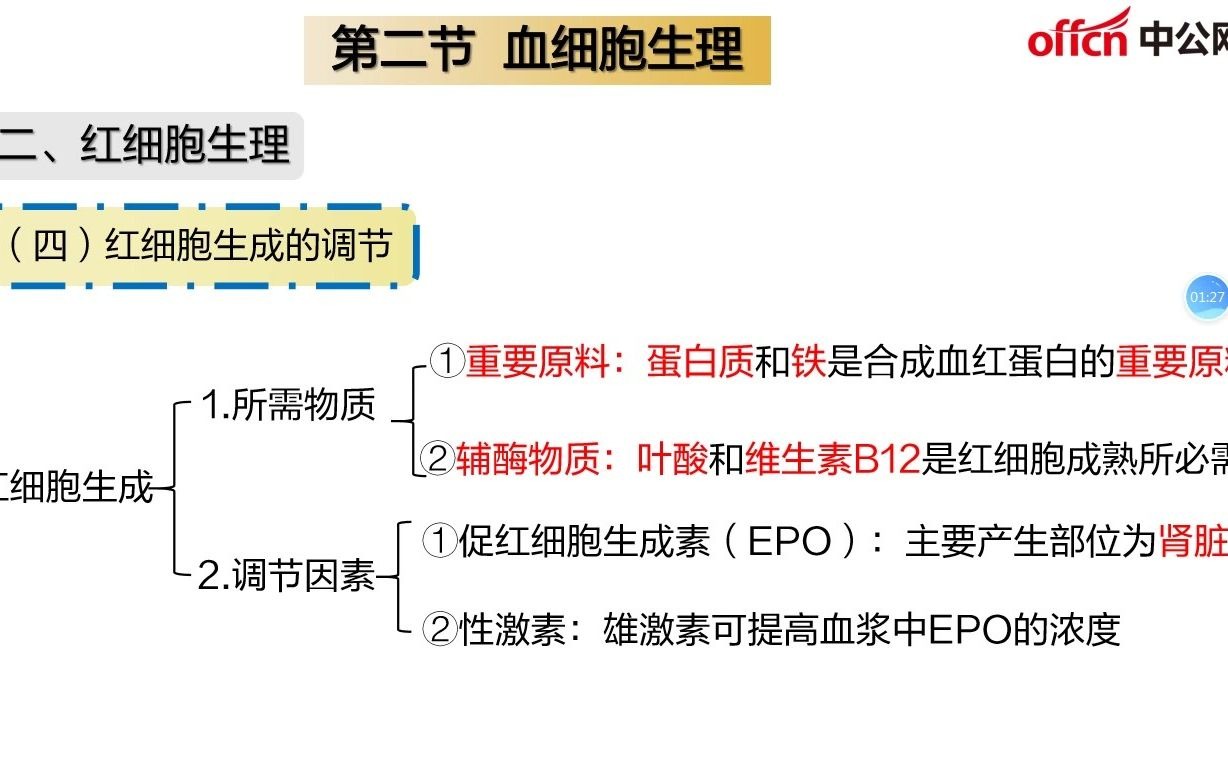 血细胞的生理知识哔哩哔哩bilibili