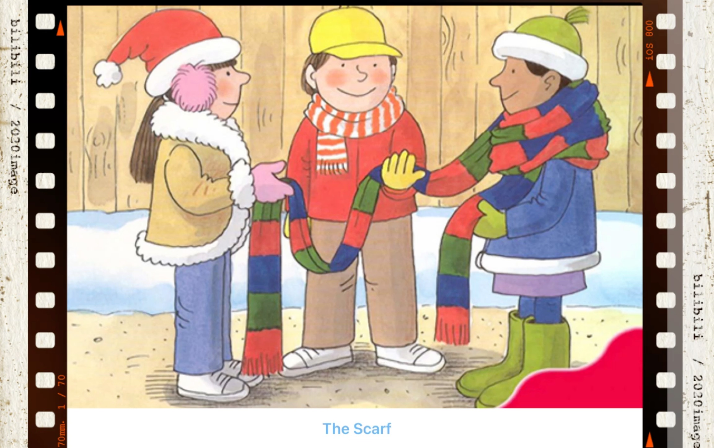 英语口语牛津阅读打卡thescarf