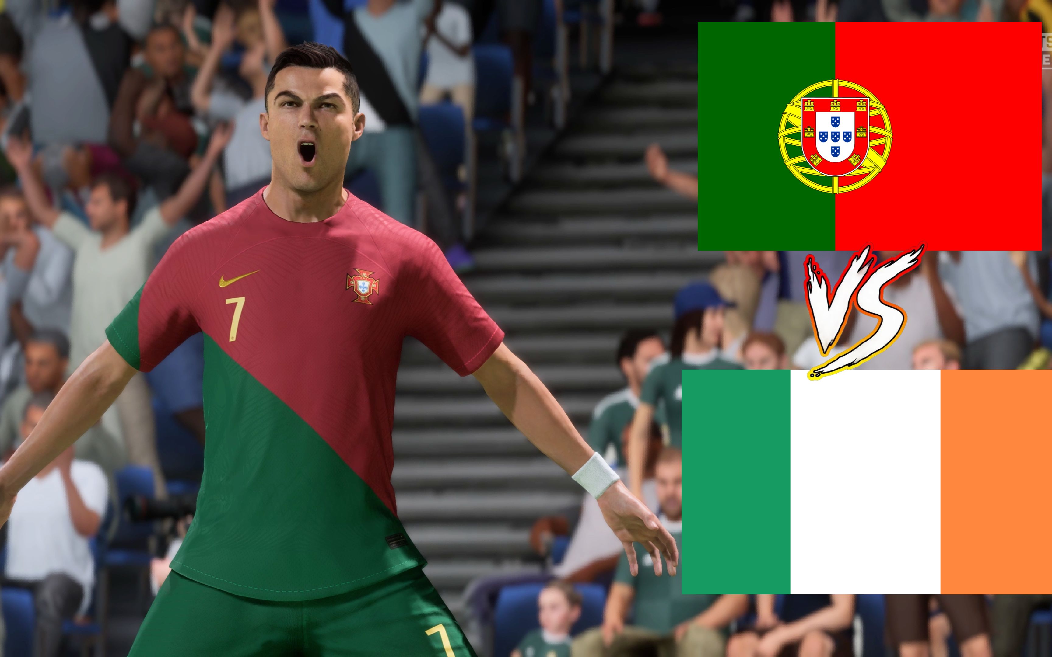 fifa23欧洲杯预选赛 葡萄牙vs爱尔兰