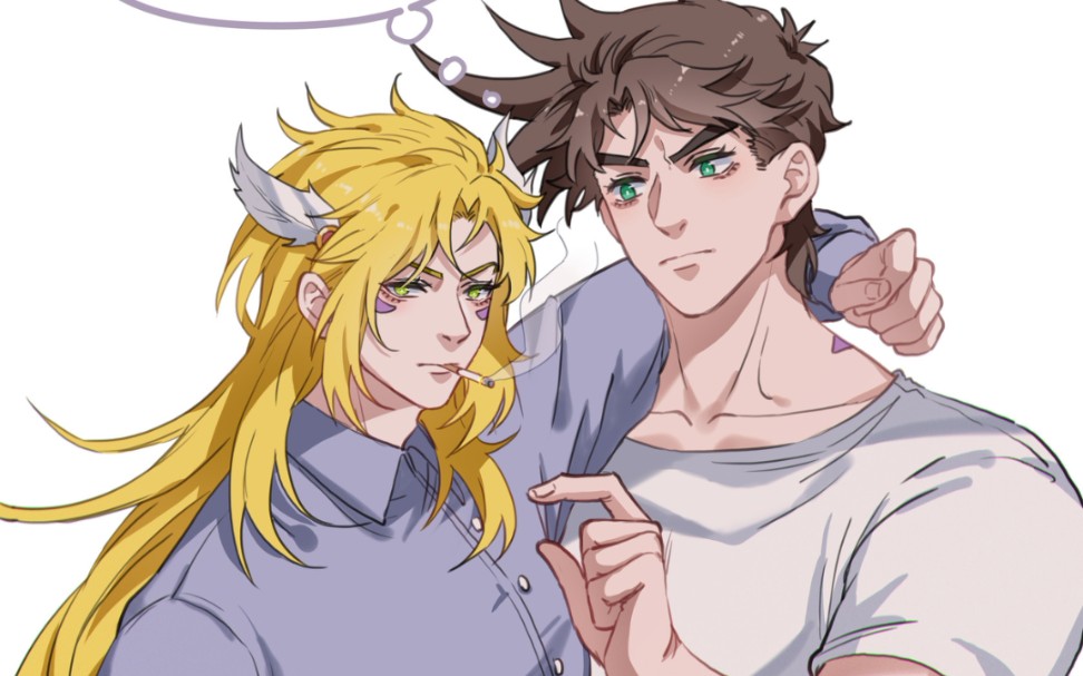 【jojo】西撒和龙舌兰姑娘的♂甜蜜日常