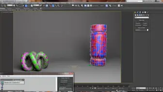 3DS MAX-粒子变形材质渲染