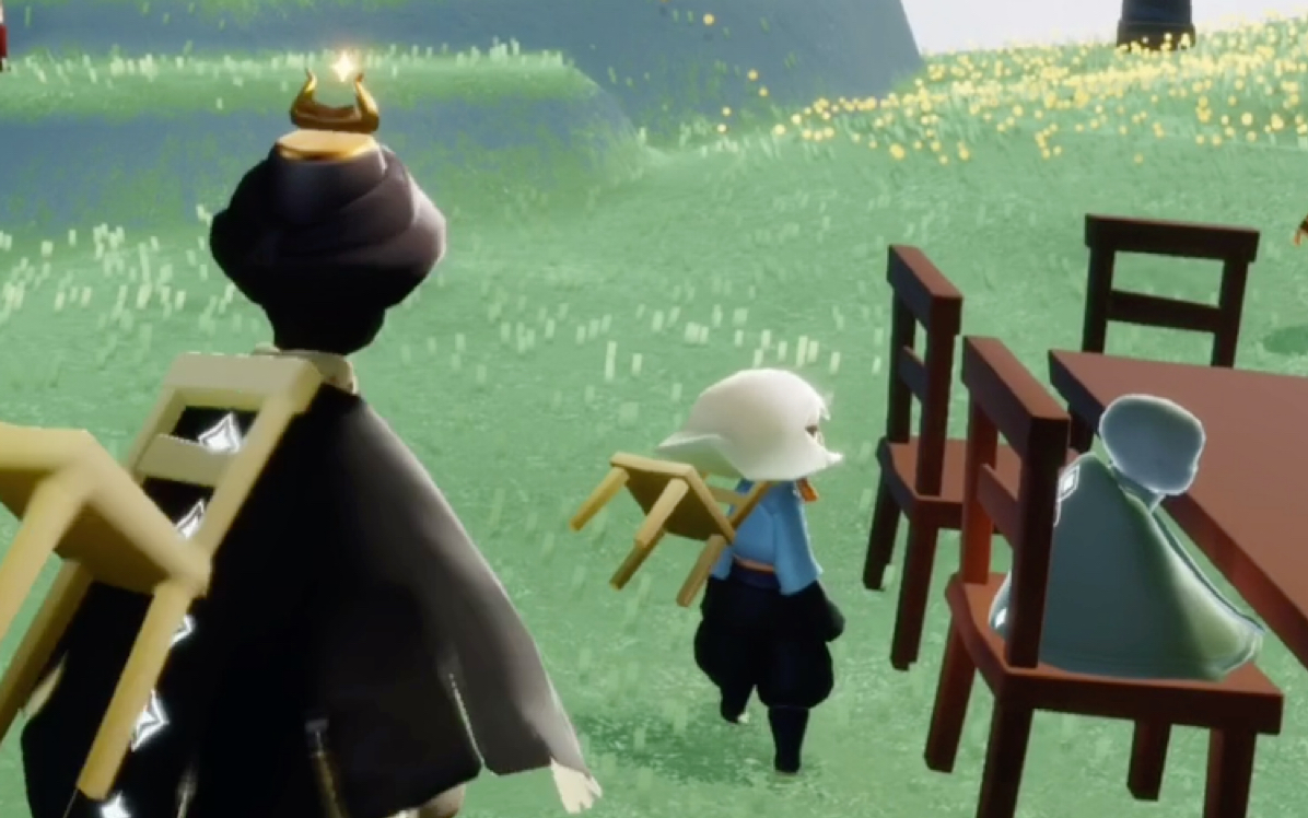 【光遇】我在云野摔了一只平菇无翼