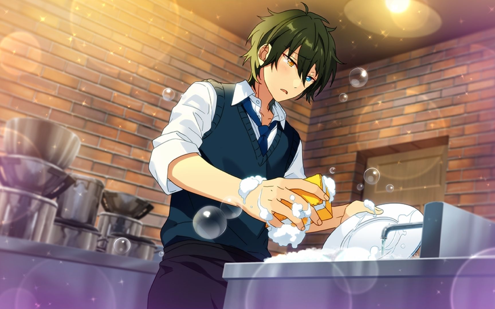 偶像梦幻祭 es国服 玩具箱卡池 三十连战车掌mika