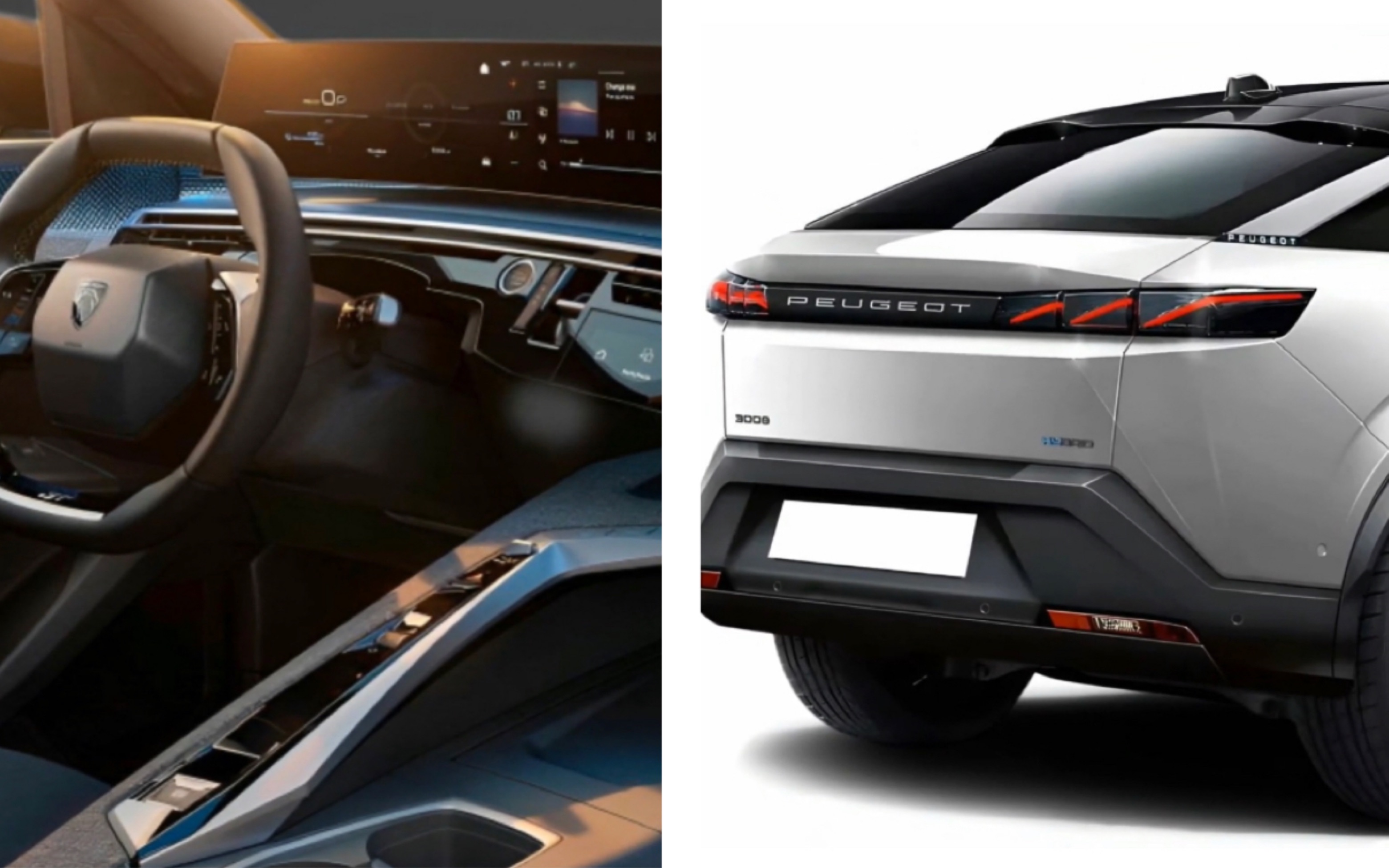 new peugeot e 3008(标致e4008),纯电续航700公里,这外观内饰原版国产