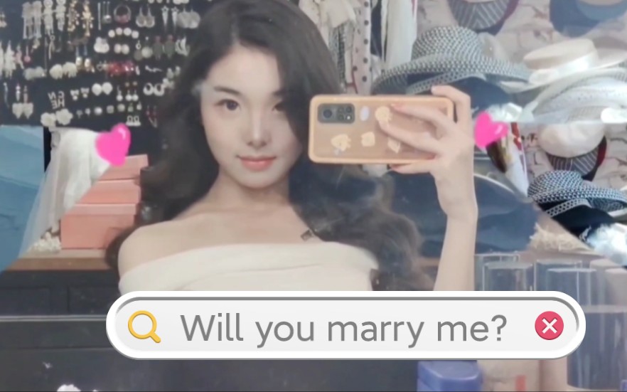 [图]Will you marry me？——一日婚纱模特Vlog（补充成片版）