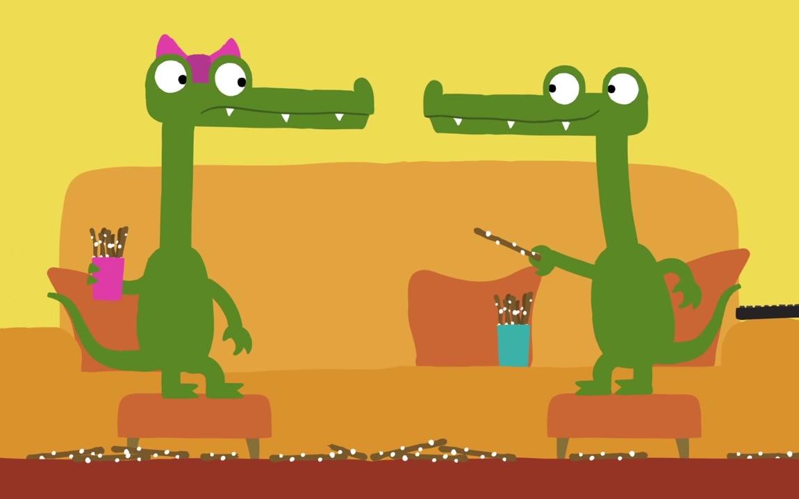 【搞笑动画短片】鳄鱼的爱_哔哩哔哩 (゜-゜)つロ 干杯~-bilibili