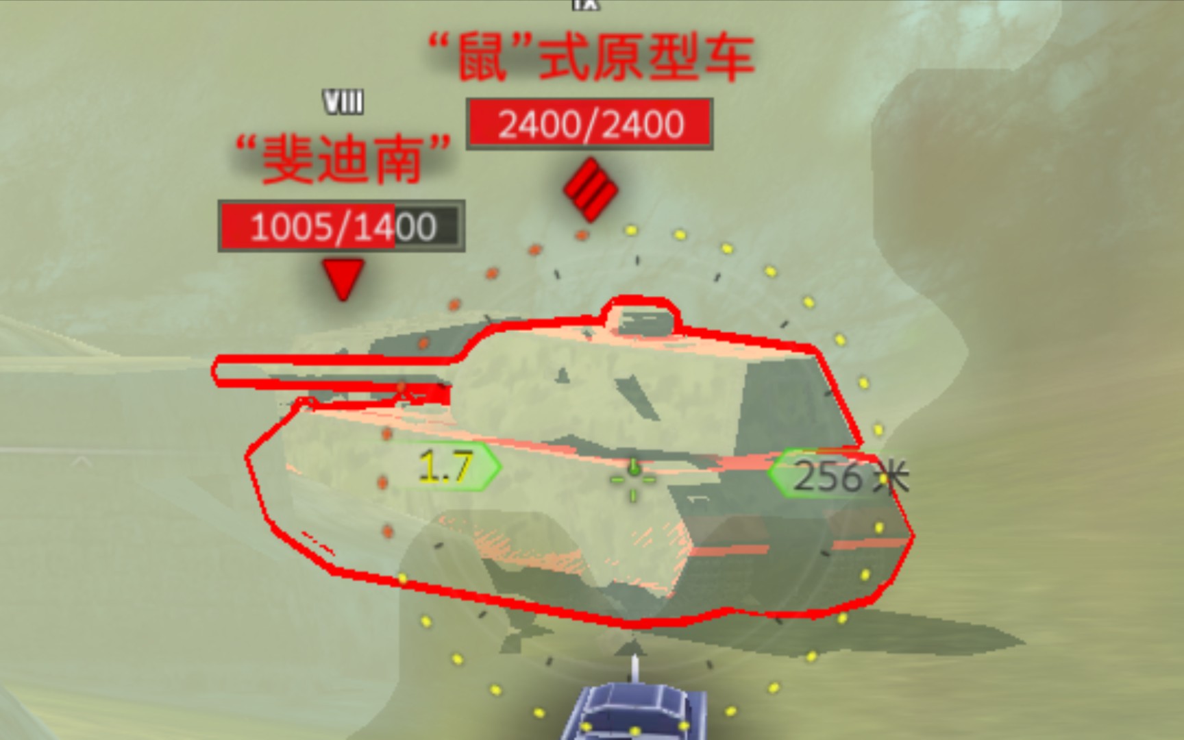 wotb 当一辆343有着白兔的伤害会发生什么?