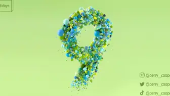 【C4D教程】非常有意思的创意数字C4D循环动画教程