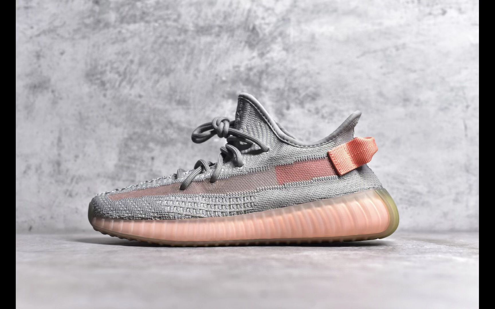 阿迪达斯 adidas yeezy 350v2 boost true form 椰子灰橙欧洲限定低帮