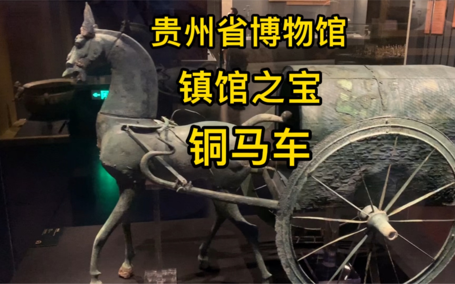活动  贵州省博物馆,镇馆之宝铜车马